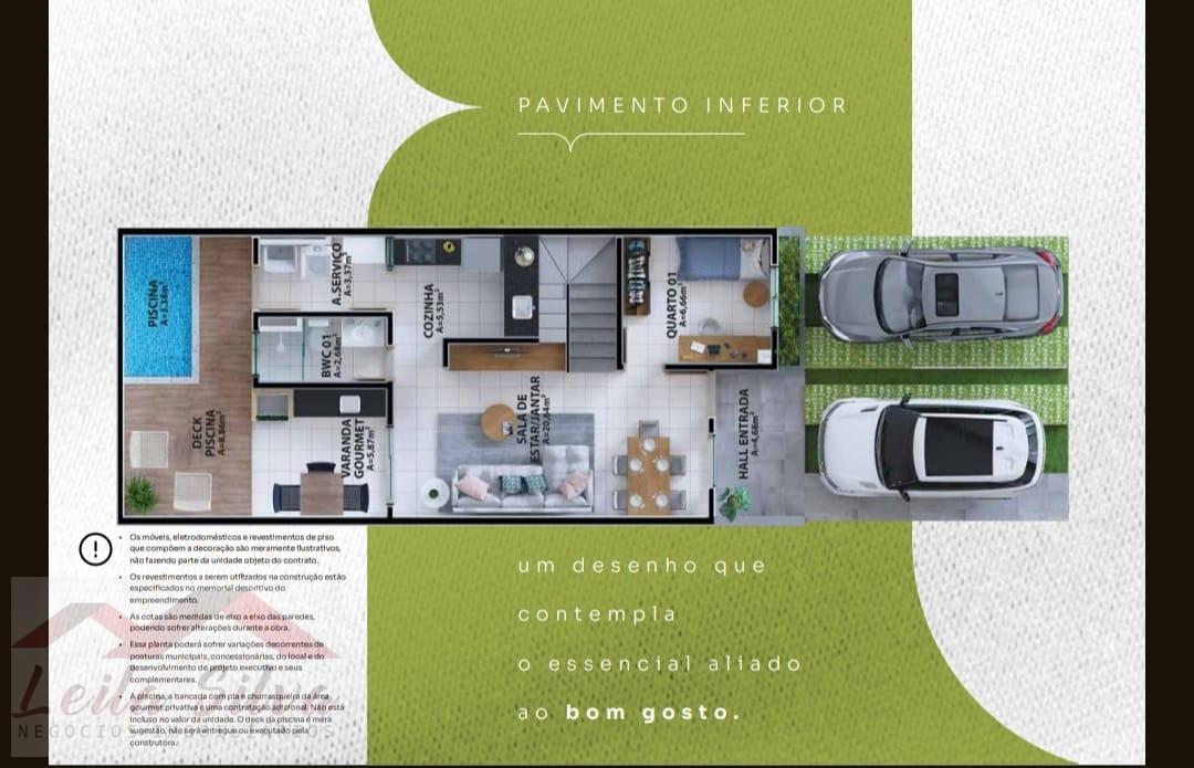 Casa de Condomínio, 4 quartos - Foto 3