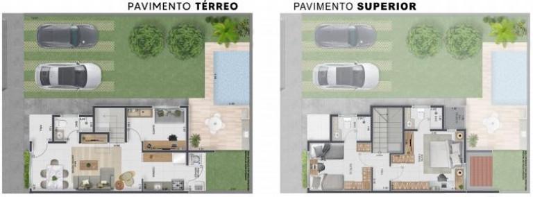Casa de Condomínio, 3 quartos - Foto 5