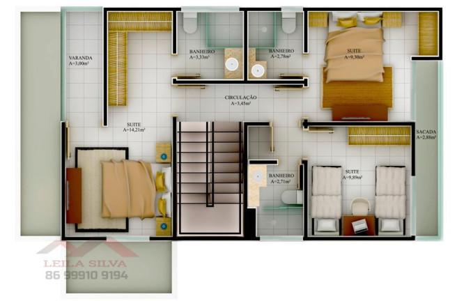 Casa de Condomínio, 4 quartos - Foto 6