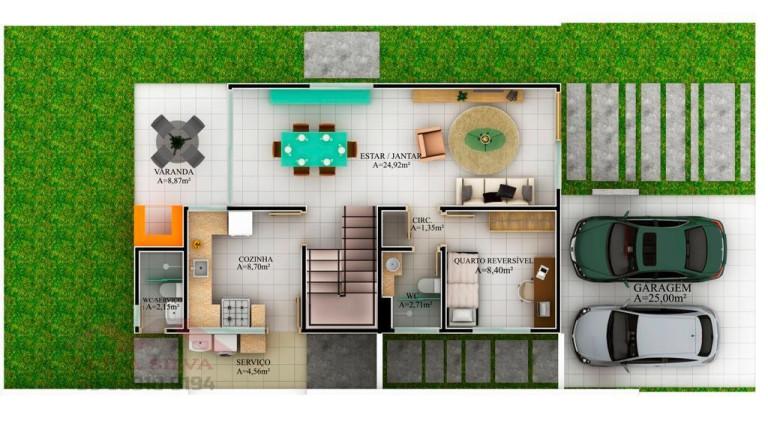 Casa de Condomínio, 4 quartos - Foto 7