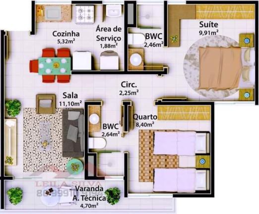 Apartamento, 3 quartos - Foto 9