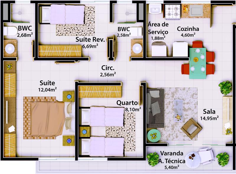 Apartamento, 3 quartos - Foto 10