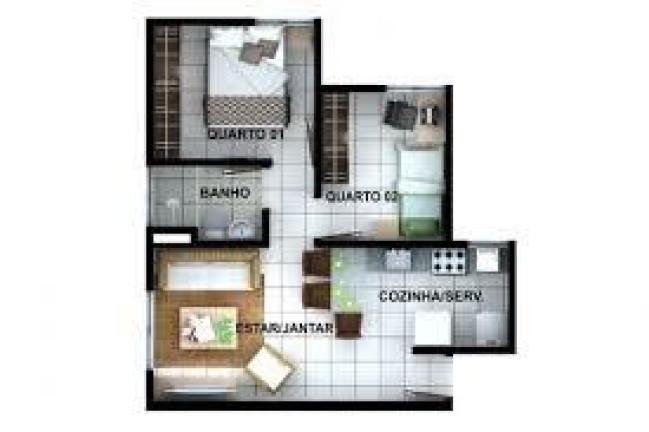 Apartamento, 2 quartos - Foto 4