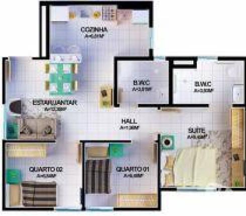 Apartamento, 3 quartos - Foto 3