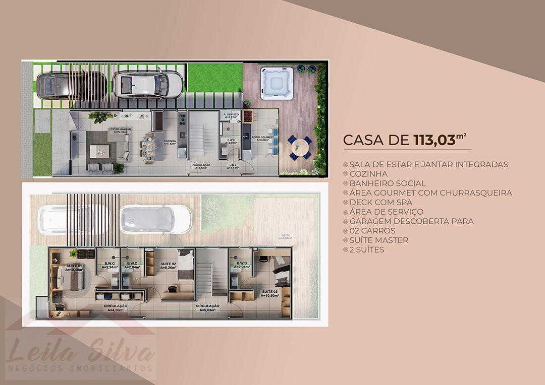 Casa de Condomínio, 3 quartos - Foto 5