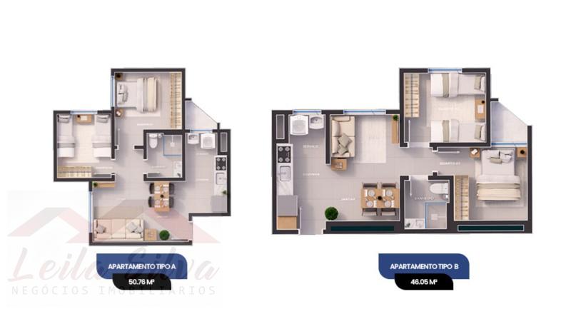 Apartamento, 2 quartos - Foto 3