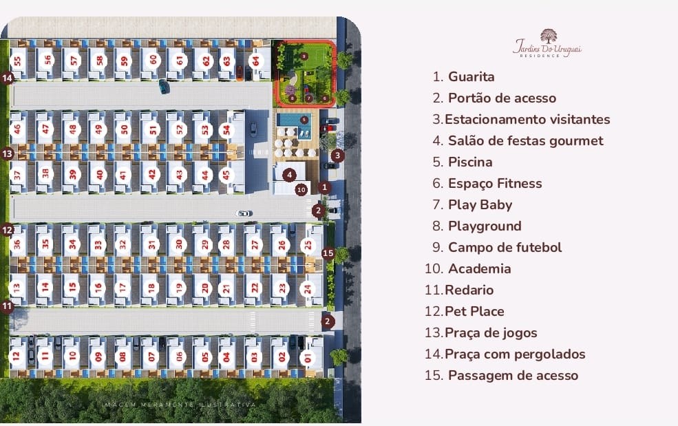 Casa de Condomínio, 3 quartos - Foto 2