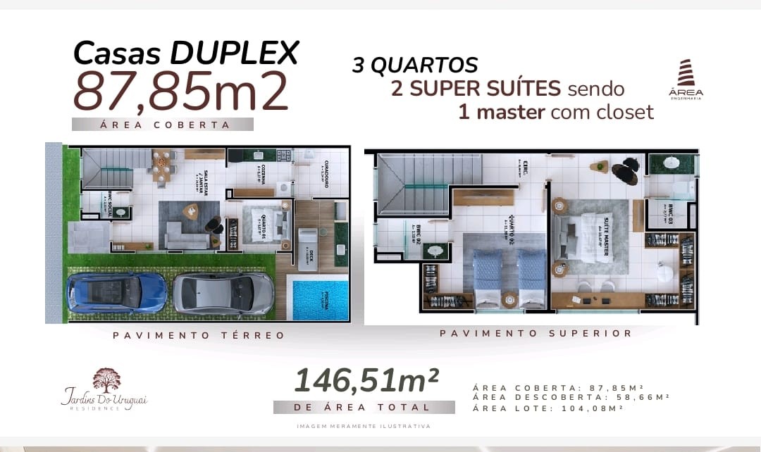 Casa de Condomínio, 3 quartos - Foto 6