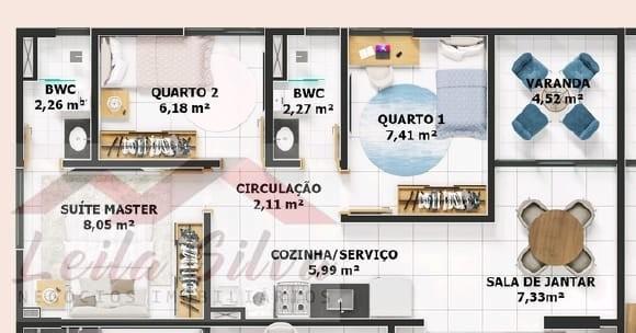 Apartamento, 3 quartos - Foto 5