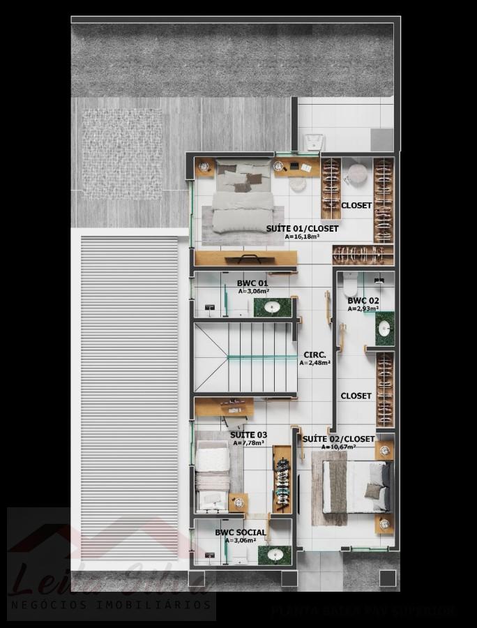 Casa de Condomínio, 4 quartos - Foto 9